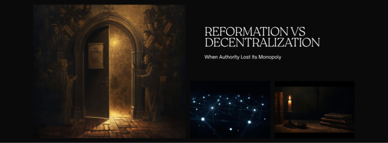 Cover image for S5#03: Reformation vs Decentralization